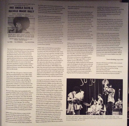 Ndikho Xaba And The Natives – Ndikho Xaba And The Natives (LP, Mississippi Records, 2022) Image 5