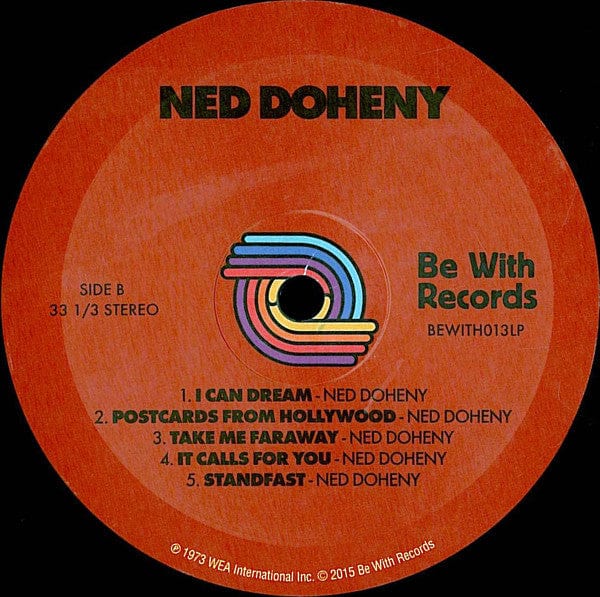 Ned Doheny - Ned Doheny (LP) Be With Records Vinyl 8713748984748
