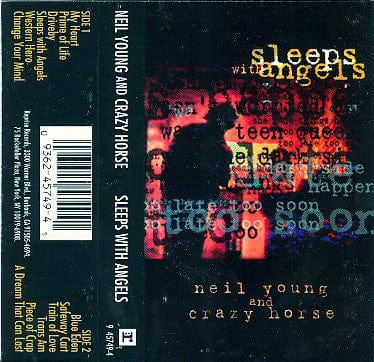 Neil Young And Crazy Horse* - Sleeps With Angels (Cassette) Reprise Records Cassette 093624574941