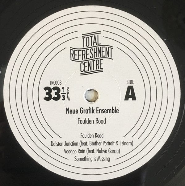 Neue Grafik Ensemble - Foulden Road (12", MiniAlbum) on Total Refreshment Centre at Further Records