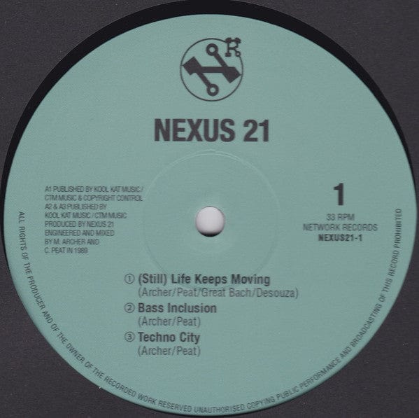 Nexus 21 - The Rhythm Of Life (2x12") Network Records Vinyl 5060731221698
