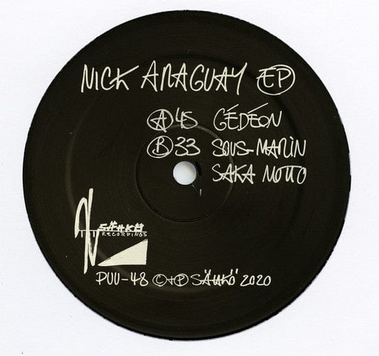 Nick Araguay - EP (12") Sähkö Recordings Vinyl 5050580733084