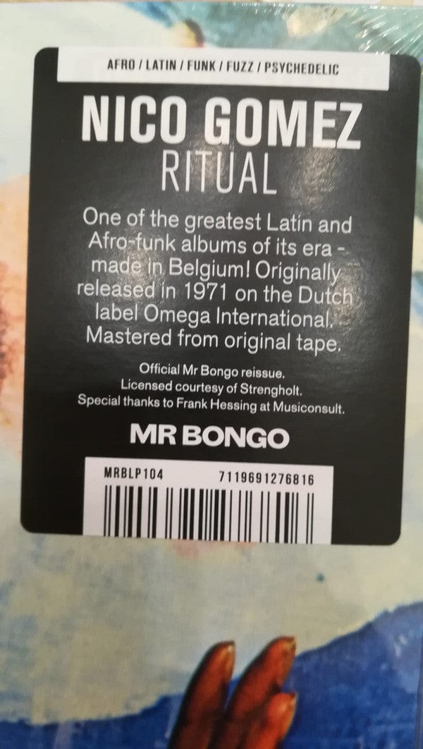 Nico Gomez And His Afro Percussion Inc. - Ritual (LP) Mr Bongo,Omega International Vinyl 7119691276816