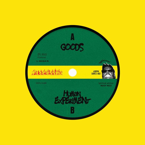 Nicolini - Goods / Human Experiment (12") South of North Vinyl