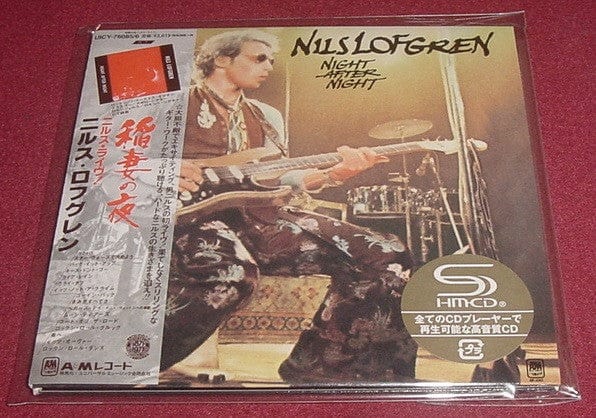Nils Lofgren – Night After Night (2xCD, A&M Records, 2014) Back Cover