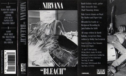 Nirvana - Bleach on Sub Pop at Further Records