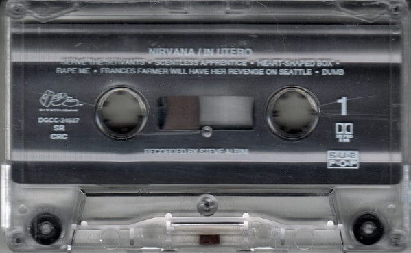 Nirvana - In Utero (Cassette) – Further Records