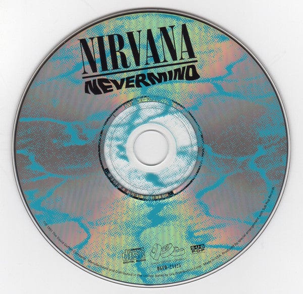 Nirvana - Nevermind (CD) DGC,Sub Pop CD 720642442524