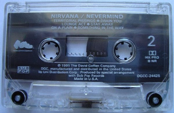 Nirvana - Nevermind (Cassette)