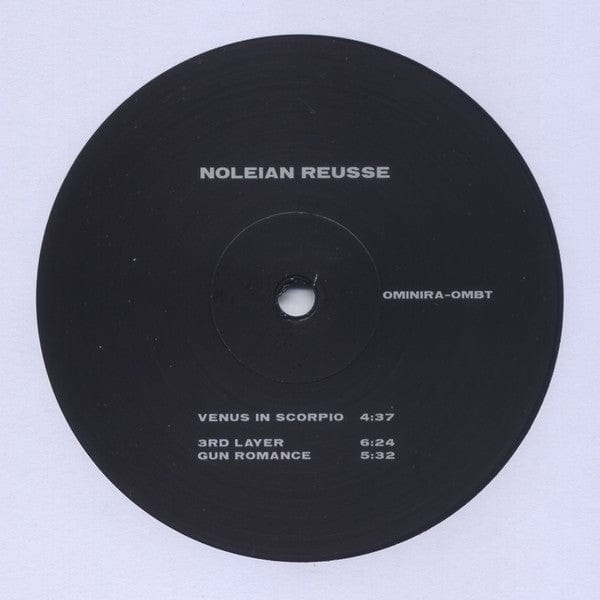Noleian Reusse - Black Tekno EP (12") Ominira Vinyl