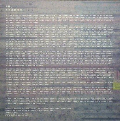 Nuel - Hyperboreal (LP) Further Records Vinyl 827170615564