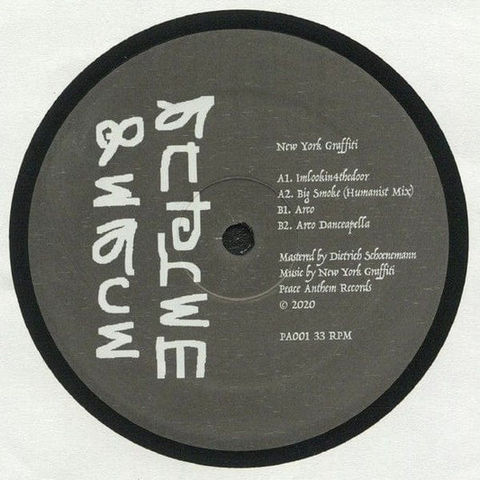 NY Graffiti – imlookin4thedoor (12", Peace Anthem Records, 2020) Front Cover