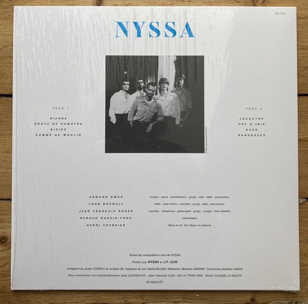 Nyssa Musique - Comme Au Moulin (LP) Ici Bientôt Vinyl