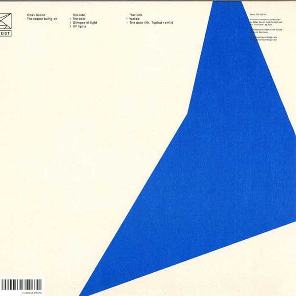 Obas Nenor - The Ceaper Buing Ep (12") Heist (2) Vinyl 4260038310670