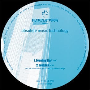 Obsolete Music Technology - Evening Star (12") Emphasis Recordings Vinyl