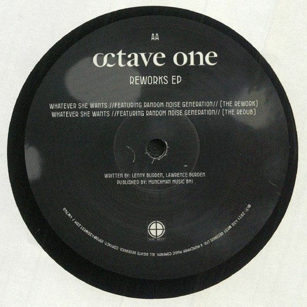 Octave One - Reworks EP (12") 430 West Vinyl