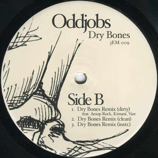 Oddjobs - Dry Bones (12") Third Earth Music, CMI Productions