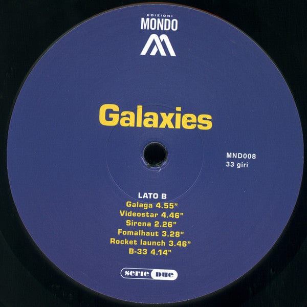 Odeon (8) - Galaxies (LP, Album) Edizioni Mondo