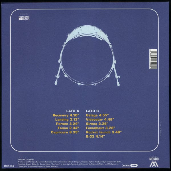 Odeon (8) - Galaxies (LP, Album) Edizioni Mondo