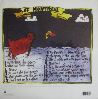 Of Montreal - Cherry Peel (LP) Bar/None Records Vinyl 032862008917