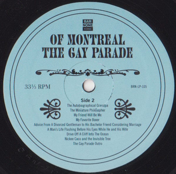 Of Montreal - Gay Parade (LP) Bar/None Records Vinyl 032862010514