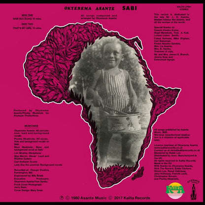 Okyerema Asante - Sabi (LP) Kalita Records Vinyl