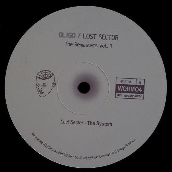 Oligo / Lost Sector - The Remasters Vol. 1 (12") Wormhole Wisdom Vinyl