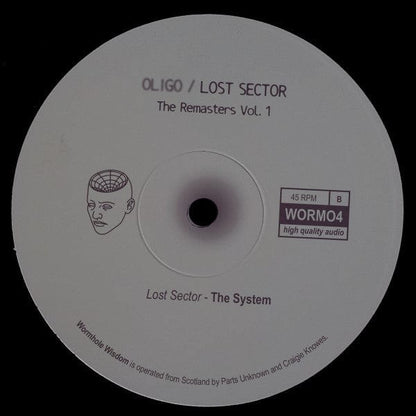 Oligo / Lost Sector - The Remasters Vol. 1 (12") Wormhole Wisdom Vinyl