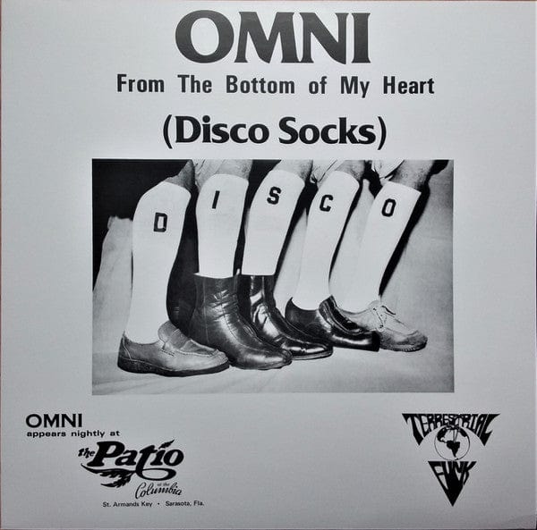 Omni (8) - From The Bottom Of My Heart (Disco Socks) / Sarasota (Que Bueno Esta) (12") Terrestrial Funk Vinyl