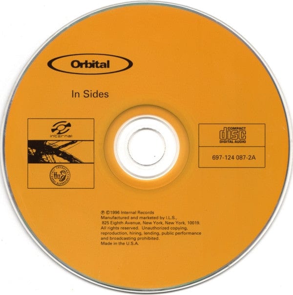 Orbital - In Sides (CD) Internal,FFRR CD 769712408725