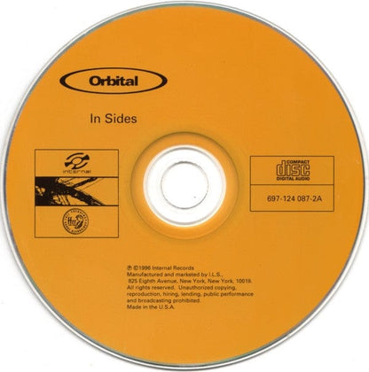 Orbital - In Sides (CD) Internal,FFRR CD 769712408725