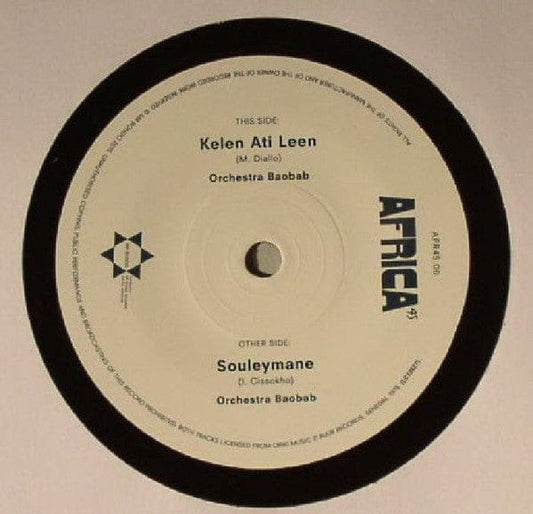 Orchestra Baobab - Kelen Ati Leen / Souleymane (7") Mr Bongo Vinyl 711969121650