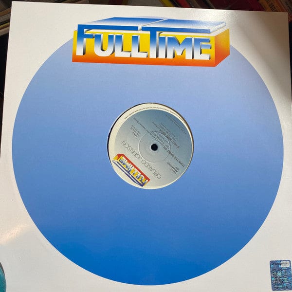 Orlando Johnson - Turn The Music On (12") Full Time Records Vinyl