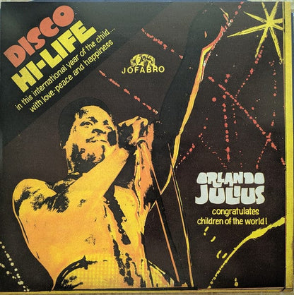 Orlando Julius - Disco Hi-Life (LP) Hot Casa Records Vinyl 3760179352610