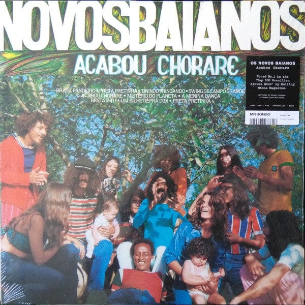 Os Novos Baianos - Acabou Chorare on Mr Bongo at Further Records