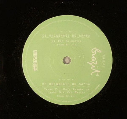 Os Originais Do Samba - Lá Vem Salgueiro   (7") Mr Bongo Vinyl 71969126970