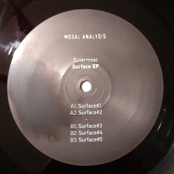 Outermost (2) - Surface EP (12") Modal Analysis Vinyl