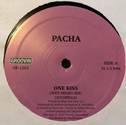 Pacha - One Kiss (12") Groovin Recordings Vinyl