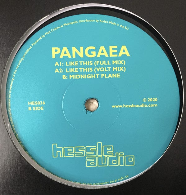 Pangaea (4) - Like This (12", Ltd) Hessle Audio