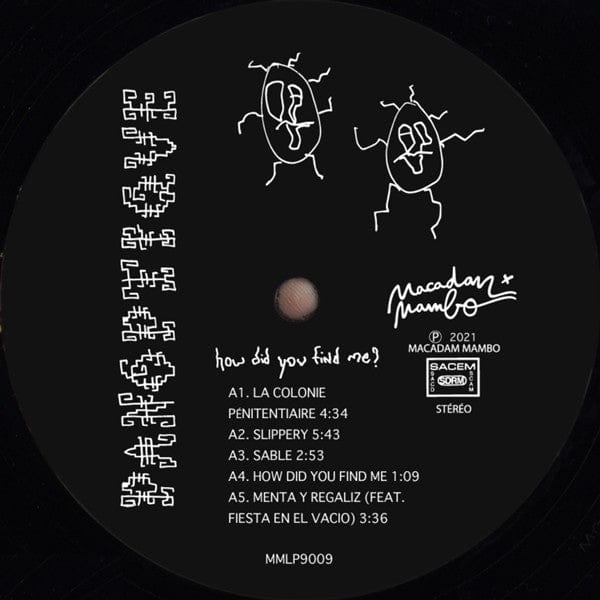 Panoptique - How Did You Find Me? (LP) Macadam Mambo Vinyl