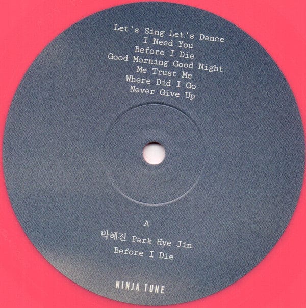 박혜진* = Park Hye Jin* - Before I Die (LP) Ninja Tune Vinyl 5054429151480