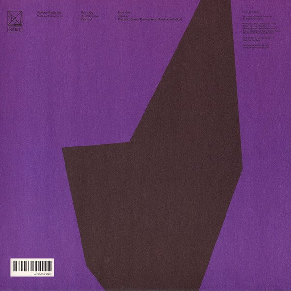 Parker Madicine - Voices & Drums EP (12") Heist (2) Vinyl 4260038314111