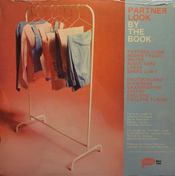 Partner Look - By the Book (LP) Trouble In Mind Vinyl 793420071230