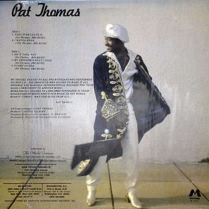 Pat Thomas (3) - In Action (LP, Album) Makossa