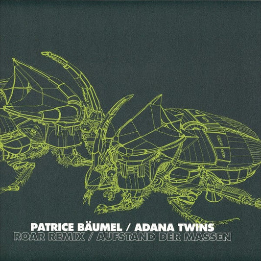 Patrice Bäumel / Adana Twins - Roar Remix / Aufstand Der Massen (12") Watergate Records Vinyl 4260544826528