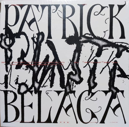 Patrick Belaga - Blutt (LP) on Pan (3) at Further Records