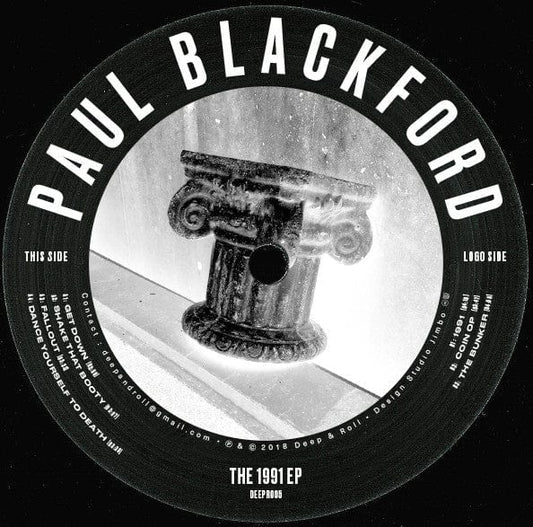 Paul Blackford - 1991 (12", EP) Deep & Roll