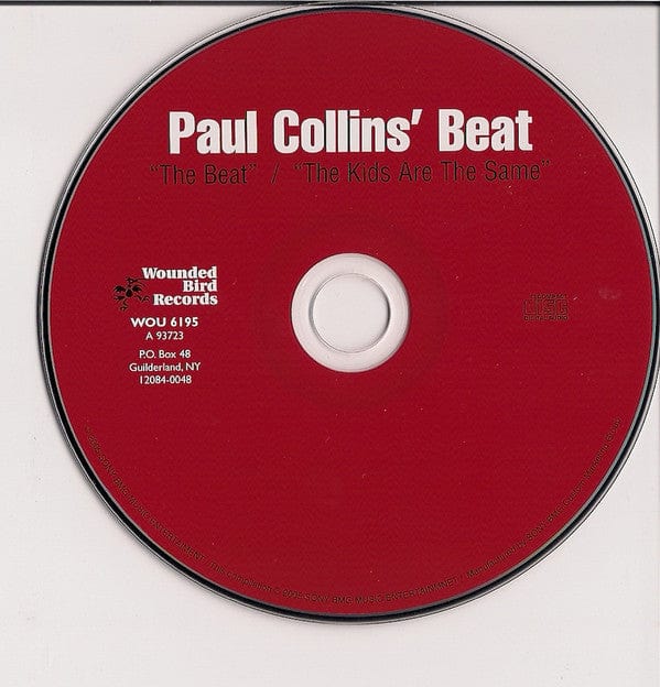 Paul Collins' Beat - The Beat / The Kids Are The Same (CD) Wounded Bird Records, Wounded Bird Records CD 664140619524