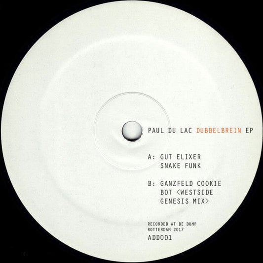Paul du Lac - Dubbelbrein Ep (12") ADD (6) Vinyl