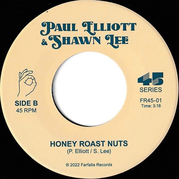 Paul Elliott (3) & Shawn Lee - Bass Sick Bitch / Honey Roast Nuts (7") Farfalla Records (2) Vinyl